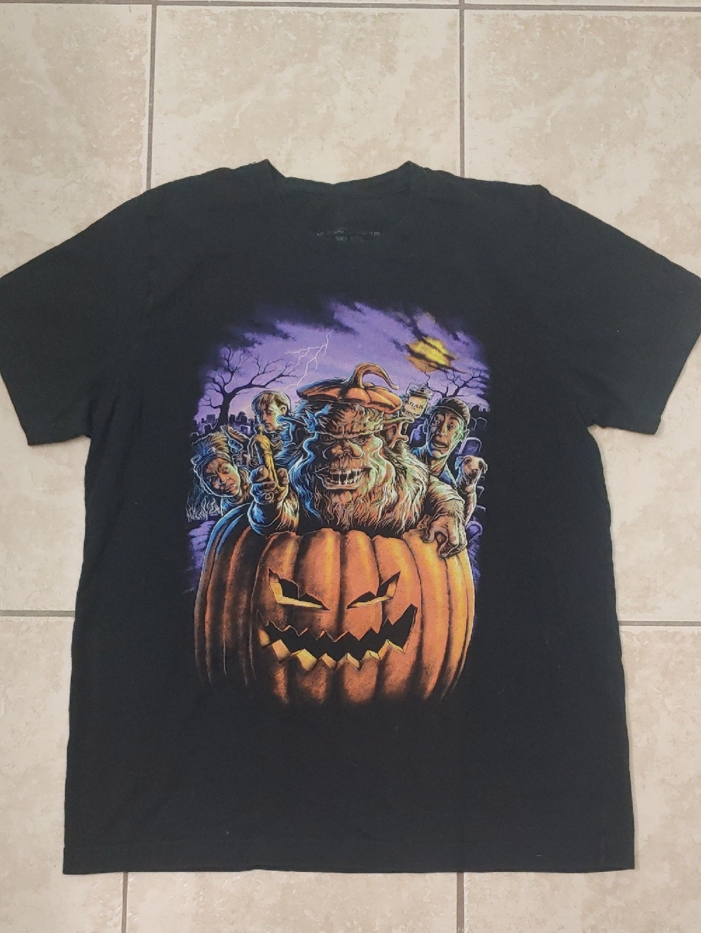 Limited Edition Cavity Colors Ernest Scared Stupid T Shirt Black Unisex Size M